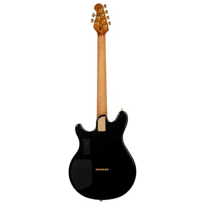 Ernie Ball Music Man Valentine Electric Guitar, Gloss Black image 7
