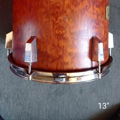 Sonor Signature Heavy Bubinga 13" Tom Drum — Horst Link Era — Excellent Condition image 6