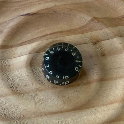 Vintage 1970's or 1980's Gibson Speed Knob Black image 4
