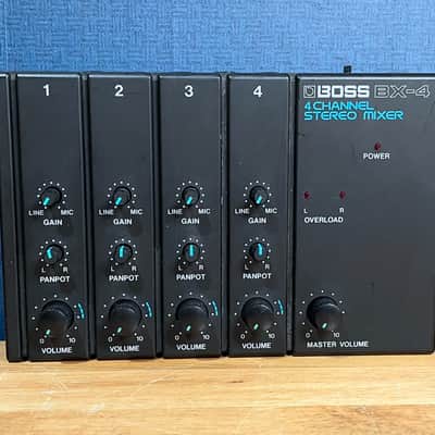 [Great Saturation Sound] Boss BX-4 4-Channel Stereo Mixer