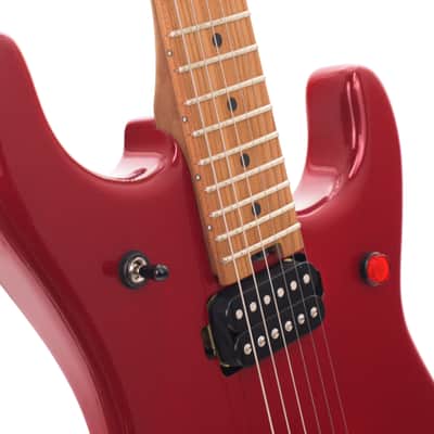EVH 5150 Deluxe Baked Maple 2026 - Present - Candy Apple Red Metallic 3505gr image 8