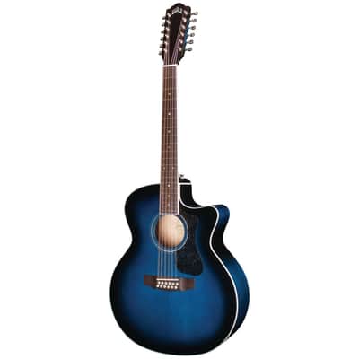 Guild F-2512CE Dark Blue Burst image 2