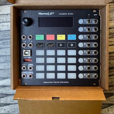 Squarp Instruments Hermod+ Modular Brain 2023 - Present - Black image 1