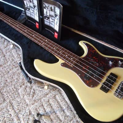 Fender 50th Anniversary American Deluxe Precision Bass Guitar & Case. image 1