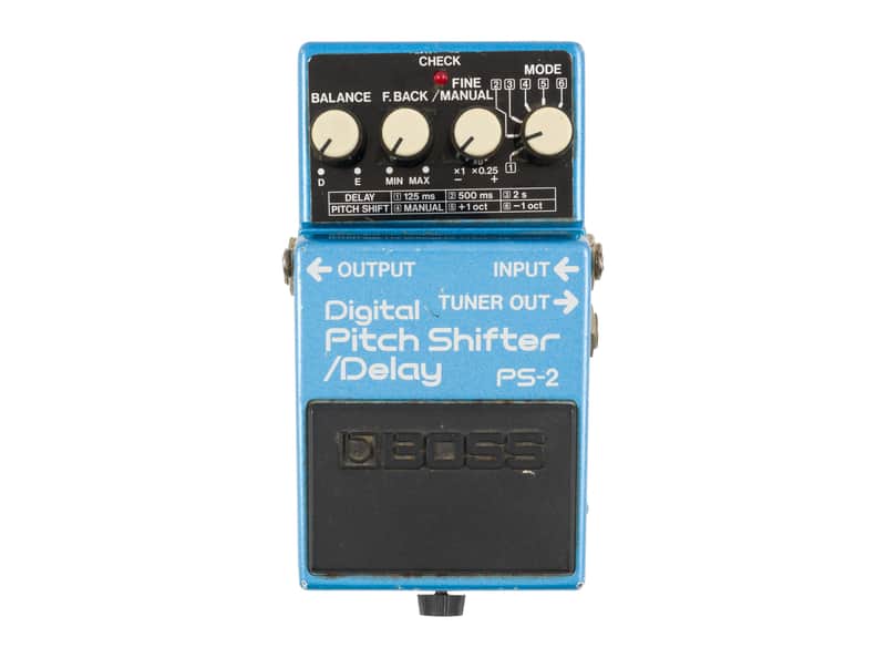 Boss PS-2 Digital Pitch Shifter / Delay Pedal | Reverb