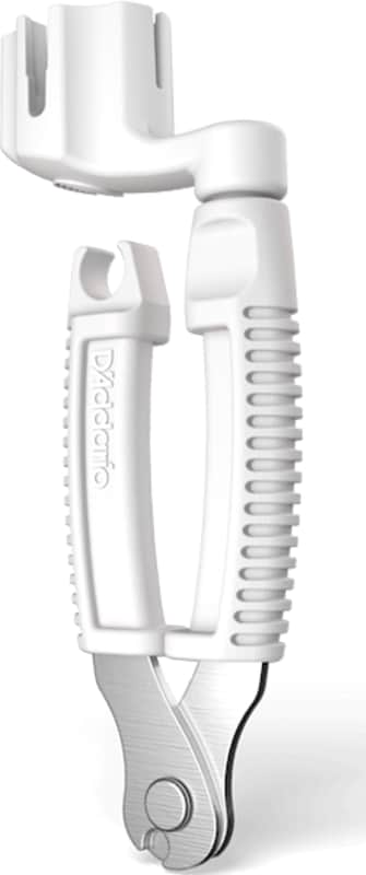 D'Addario Pro-Winder String Winder and Cutter, White image 1