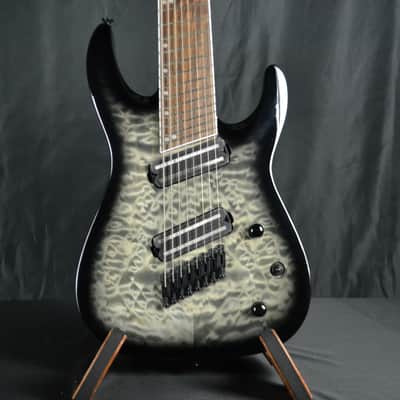 Jackson X Series Soloist Arch Top SLATXF8QM MS - Transparent Black Burst image 1