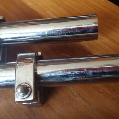 VINTAGE Pearl Tom Mount Arms  80s PAIR 4 MEMORY LOCKS All Original image 6