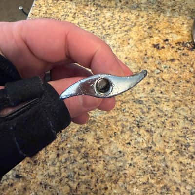 Ayotte Bolt & Wingnut parts from Strongarm Clamp 90’s - Chrome image 5