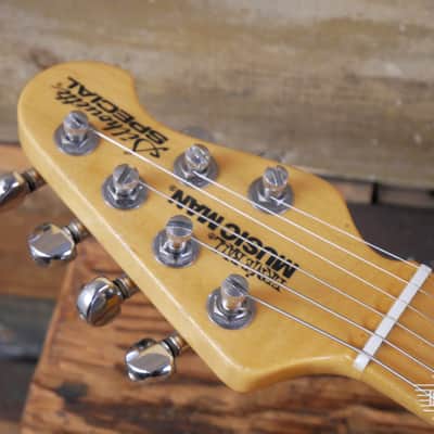 1995 Ernie Ball Music Man Silhouette Special SSS - Candy Red image 7