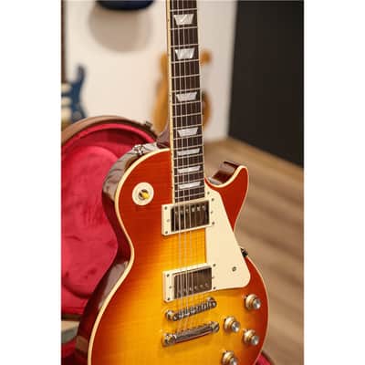 EPIPHONE 1960 Les Paul Standard Reissue Washed Cherry Sunburst image 6
