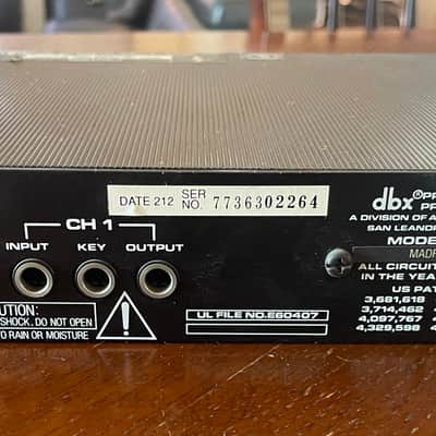 dbx 363X Dual Gate 1990s - Black image 2