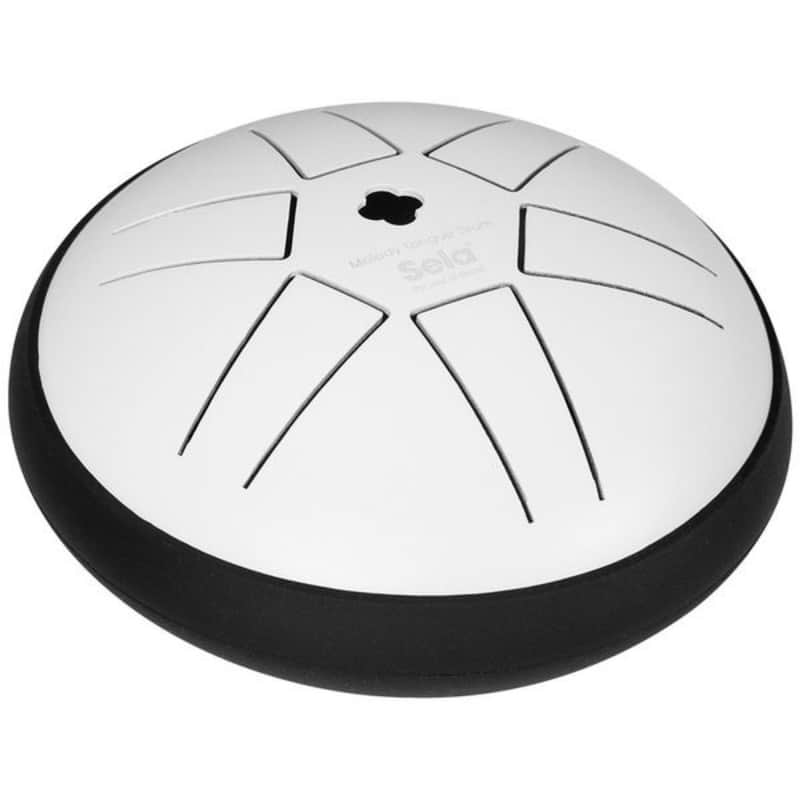 Sela 5.5" Melody Tongue Drum B5 - White image 1