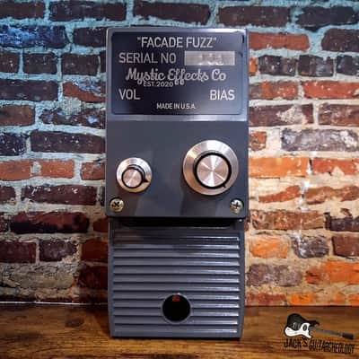 Mystic Effects Co Facade Fuzz in Vintage Industrial Foot Pedal *NEW* (2025 - Grey) image 1