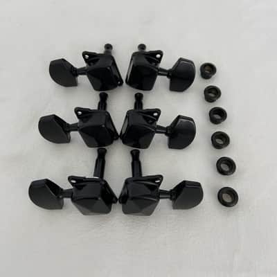 Black 3R3L Semi Closed Guitar Machine Heads Tuning Pegs image 5