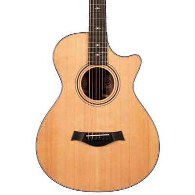 Taylor Custom Select 312ce 12-Fret Western Red Cedar/Walnut (096) image 4