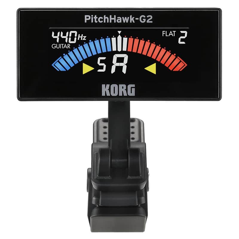 Korg PitchHawk-G2 Clip-On Chromatic Guitar Tuner image 1