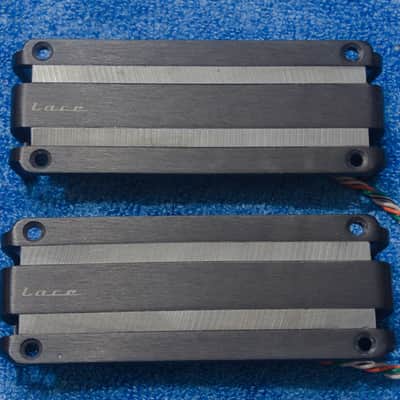 Lace Alumitone X-Bar 4.0" Pair - Black Anodized image 1