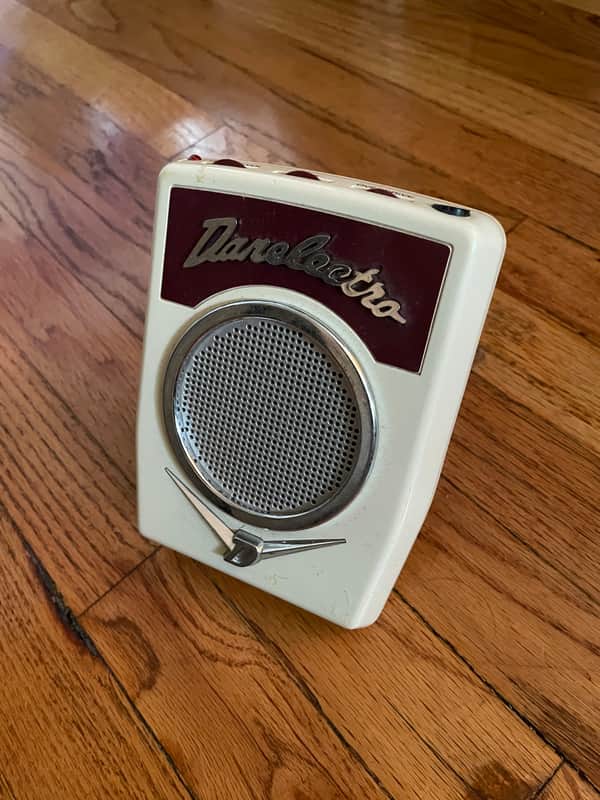 Vintage Danelectro Portable Amp Speaker Danelectro 2000 - Cream White image 1