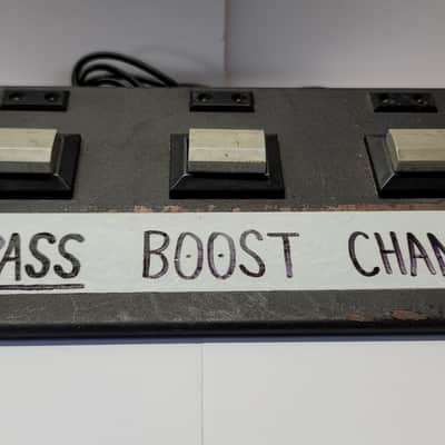 SR&D Rockman Sustainor 100 RockModule 1987 + Original Footswitch! (Blue Logo) image 5