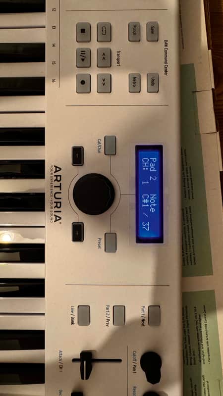 Arturia KeyLab Essential 49 MIDI Controller 2017 - Present - White image 1