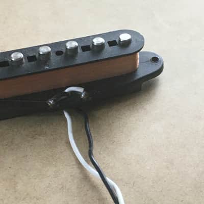 Vintage Genuine Fender Strat Pickup Set Relic Custom Guitar Restoration Bridge image 5