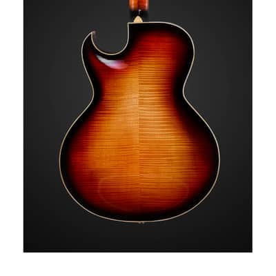 Emanuele Faggion Calliope 17" Archtop guitar massive wood in the style of Monteleone Benedetto ... image 8