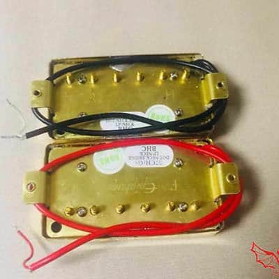 Epiphone Alnico Classic Humbucker Pickups Neck and Bridge Set In Gold Fit Epiphone LP Les Paul SG ES image 2