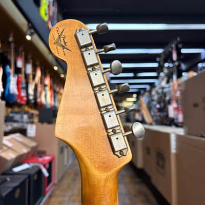 Fender Custom Shop Limited L-Series 1964 Stratocaster Journeyman Relic Aged Sea Foam Green w/Hard Case image 8