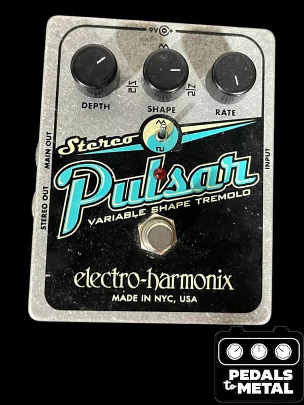 Electro-Harmonix Stereo Pulsar Analog Tremolo 2007 - Present - Blue - X16516 image 1