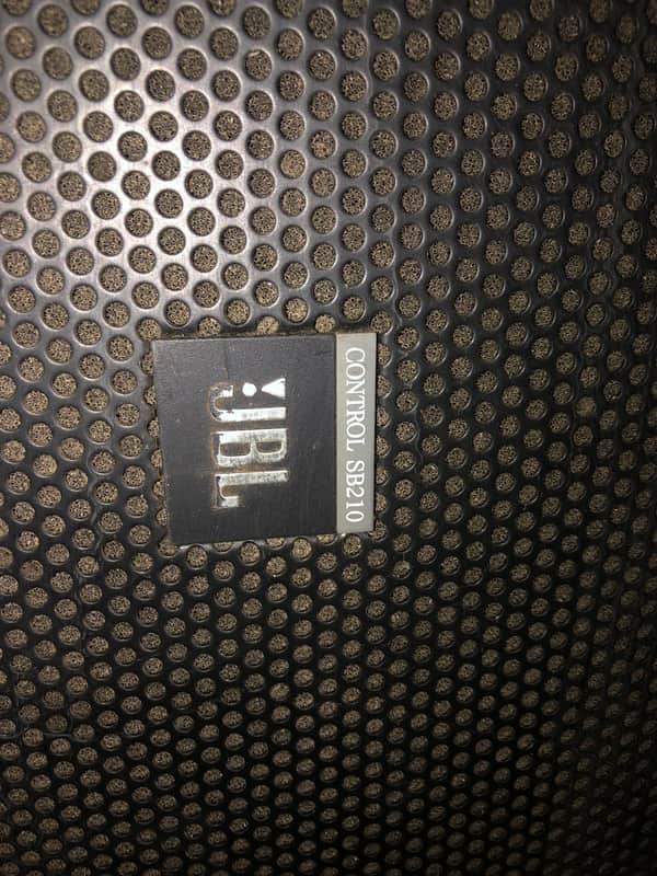 JBL speakers Control SB210 dual 10” woofers image 1