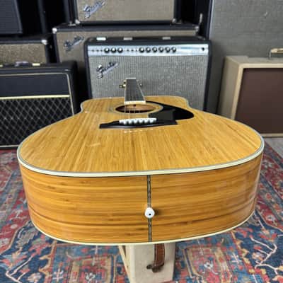 Yamaha FG B1N Bamboo Dreadnaught Acoustic - 1990 image 17