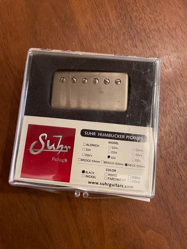 Suhr SSV Neck Humbucker Pickup Nickel image 1