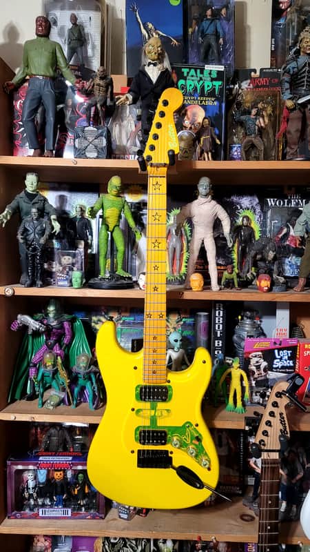 Butter Custom stratocaster style Guitar 2026 - Yellow image 1
