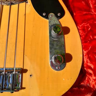 1968 (WWE) Maple Cap Telecaster Bass image 12