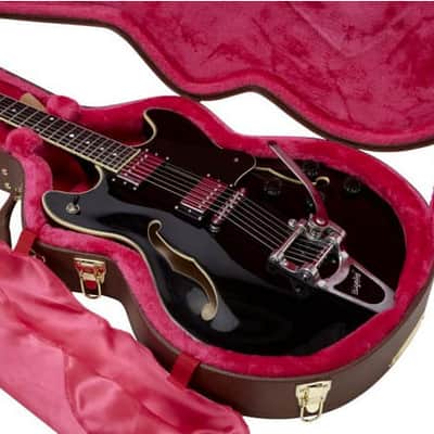 Gator GW-335-BROWN Deluxe Wood Semi-Hollowbody Electric Guitar Case 2010s - Traditional Brown image 9