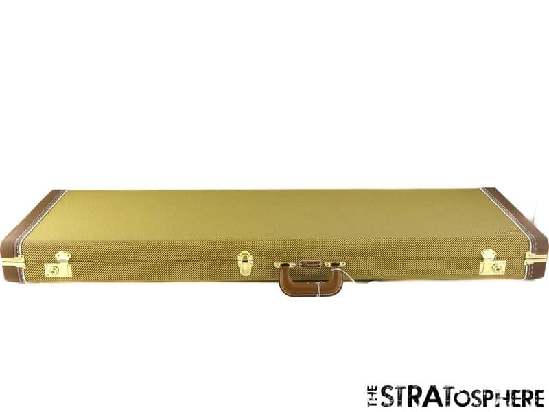 Fender American Vintage AV II 54 Precision P Bass Tweed HARDSHELL CASE, 1954 image 1