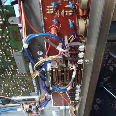Toshiba SA-420 1976 Silver/Real Walnut Recapped/Serviced with LEDs image 13