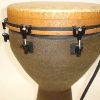 Remo Mondo Key-Tuned Djembe Earth, 14" x 27" - Earth Finish image 7