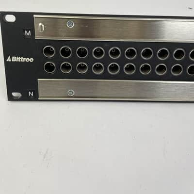 Bittree Audio Patchbay B52T 2x26 2RU with J214W Jacks Normalling Terminating image 2