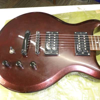 Hamer SFX Series 2nd Used Electric Guitar : Leveled, Crowned & Dressed Frets 2003 - Plum Metallic image 9