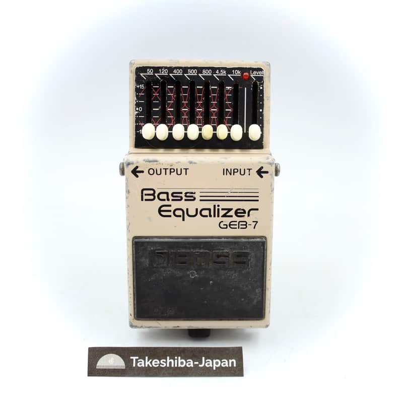 Boss GEB-7 Bass Equalizer Bass Guitar Effect Pedal image 1