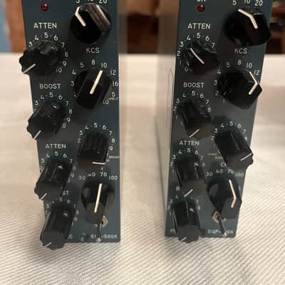 Pultec 500x - Pair w/consecutive serials image 1