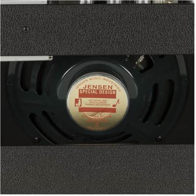 Fender '64 Custom Deluxe Reverb-Amp 2-Channel 20-Watt 1x12" Guitar Combo Black image 8