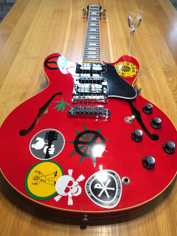 Gibson Custom Shop ES-335 Alvin Lee „BIG RED“ Signature image 1