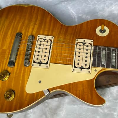 NEW! Gibson Custom 1959 Les Paul Standard Resissue Electric Guitar - Beauty of the Burst #86 Heavy Aged - MONSTER TOP! Only 8.4lbs - Authorized Dealer - G07566 image 9