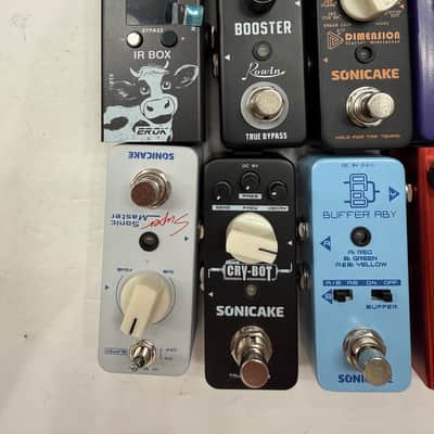 Sonicake iSet Rowin Erok Mini Compact Guitar Effect Pedal Lot Of 10 image 2