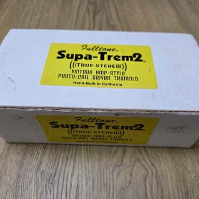 Fulltone Supa Trem 2 Yellow very rare tremolo image 3