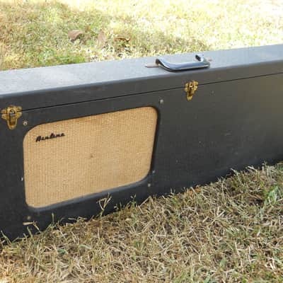 1964 Airline 7214 Amp in Case With Guitar Combo, 2 Pickup, Original, Plays Great! image 23