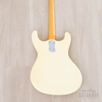 2000s Mosrite Super Custom ‘65 Ventures Model Pearl White, Near-Mint w/ Vibramute, Japan Kurokumo image 3